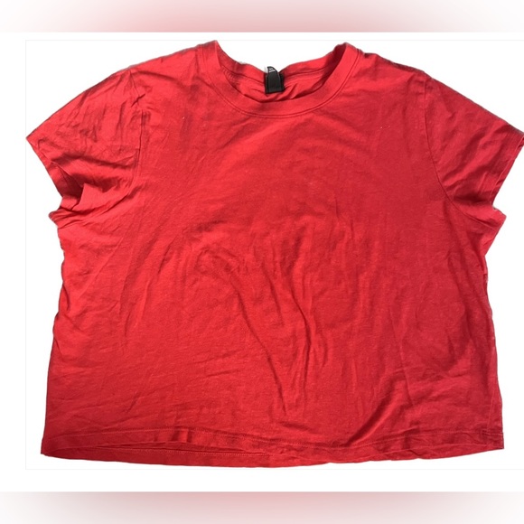 wild fable Tops - Basic Red Crop Top